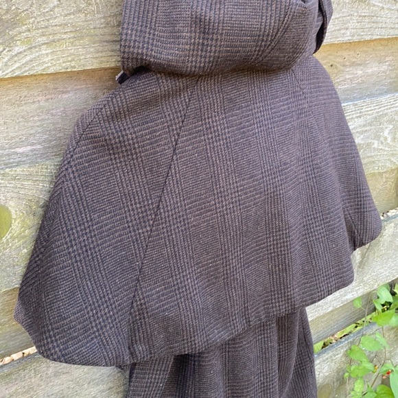 BB Dakota Wool Tweed Dbl Breasted Belted Jacket - Picture 5 of 8